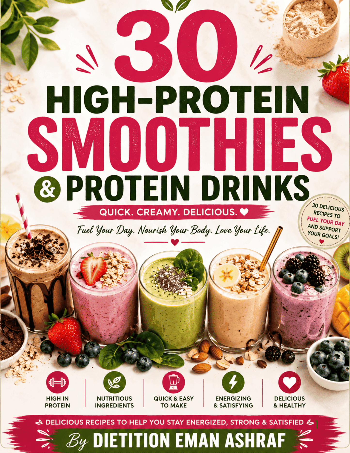 30 High-Protein Smoothies & Protein Drinks