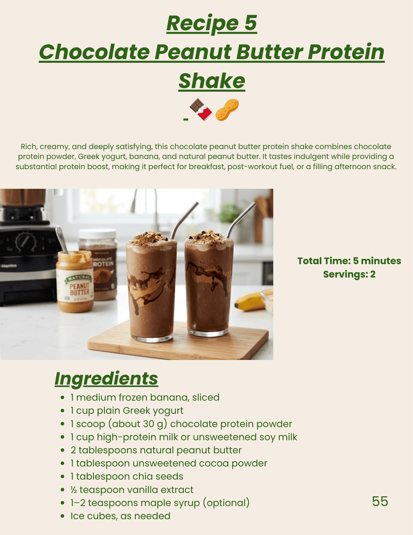 30 High-Protein Smoothies & Protein Drinks